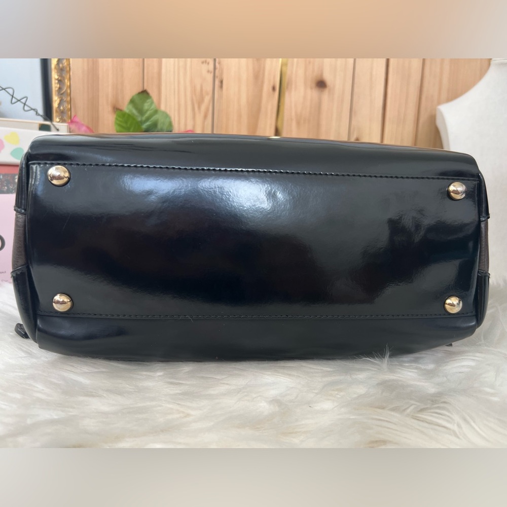 FURLA Zebra Pattern Leather Handbag - Picture 11 of 12